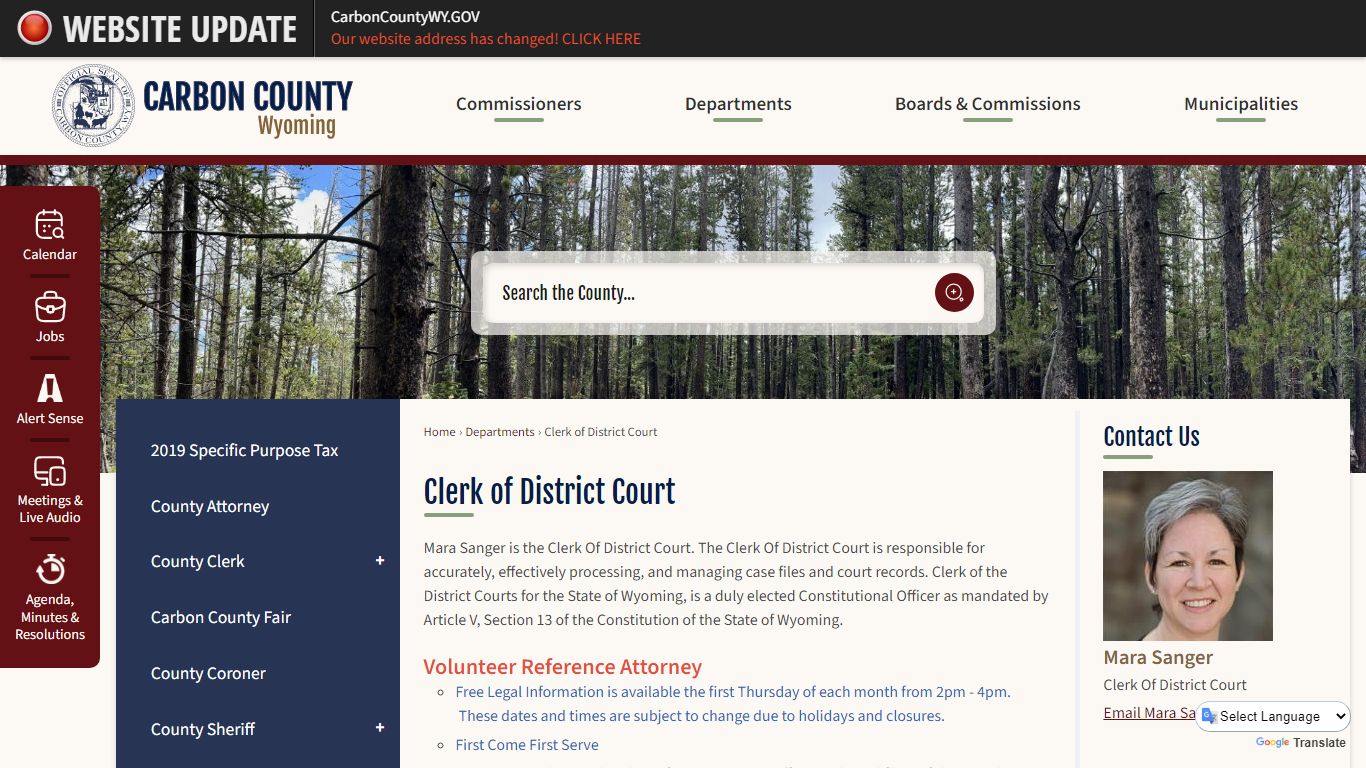 Clerk of District Court | Carbon County, WY - Official Website